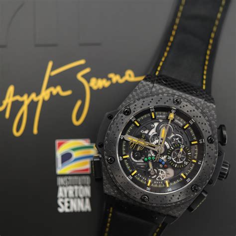 hublot ayrton senna king power replica|hublot king ayrton senna limited edition.